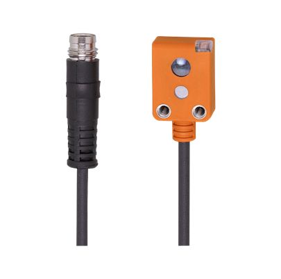 ifm electronic Retroreflective Senor Photoelectric Sensor, Rectangular Sensor
