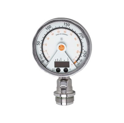 ifm electronic PG27 Series Pressure Sensor, NPN/PNP, 4 to 20 mA Output -0.0124 bar 0.25 bar, Vacuum, Relative Pressure