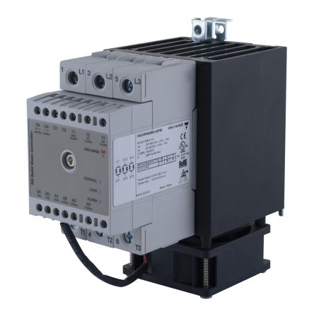 Carlo Gavazzi RGC Series Solid State Relay, 65 A Load, DIN Rail Mount, 660 V ac/dc Load, 10V Control