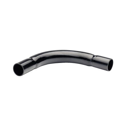Schneider Electric, 25 mm Nominal Diameter, Polyvinyl Chloride, Black