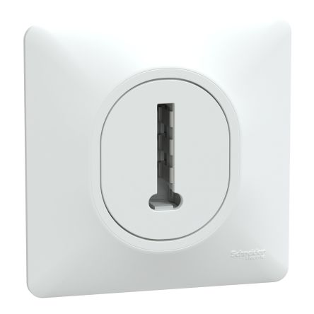 Schneider Electric White Telephone Socket