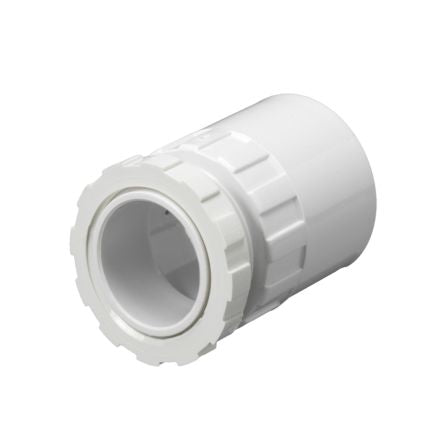 Schneider Electric Conduit, Conduit Fitting, 20 mm Nominal Size, Polyvinyl Chloride (Unplasticised), White