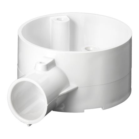 Schneider Electric Conduit, Conduit Fitting, 20 mm Nominal Size, Polyvinyl Chloride (Unplasticised), White