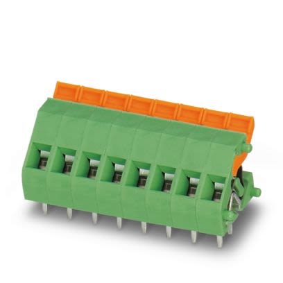 Phoenix Contact ZFKDS(A) 1.5-W Series PCB Terminal Block, 1-Contact, 5.08 mm Pitch, 1 Row, 1706714