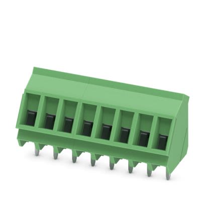 Phoenix Contact SMKDS 3 Series PCB Terminal Block, 8-Contact, 5 mm Pitch, 1 Row, 1713066
