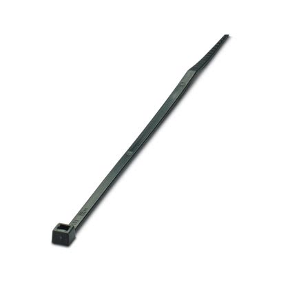 Phoenix Contact Cable Tie, Standard, 140 mm x 3.6mm, Black Polyamide