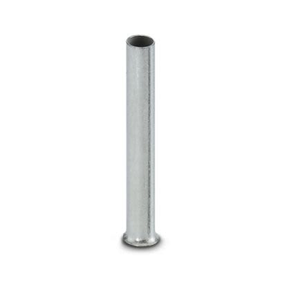 Phoenix Contact Ferrule, 18 mm Pin Length, 2.2 mm Pin Diameter, Silver to 14 AWG Wire Size