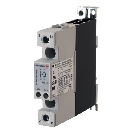 Carlo Gavazzi RGC1 Series Industrial Mount Solid State Relays, 37 A Load, DIN Rail Mount, 660 V ac Load, 32V dc Control