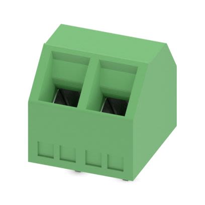 Phoenix Contact SMKDSN 1/ 5 Series PCB Terminal Block, 2-Contact, 5 mm Pitch, 1 Row, 1869062