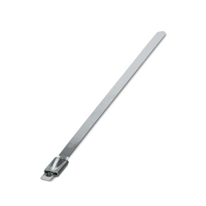 Phoenix Contact Cable Tie, Standard, 150 mm x 4.6mm, Silver Polyamide