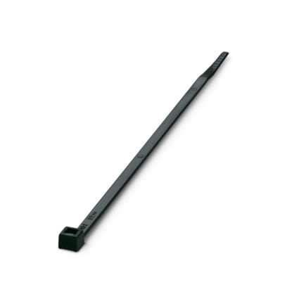Phoenix Contact Cable Tie, Standard, 140 mm x 3.6mm, Black Polyamide