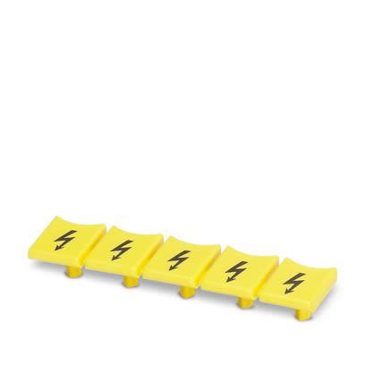 Phoenix Contact Polyamide Warning Cover for use with mains terminal blocks