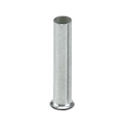 Phoenix Contact Ferrule, 12 mm Pin Length, 2.2 mm Pin Diameter, Silver to 14 AWG Wire Size