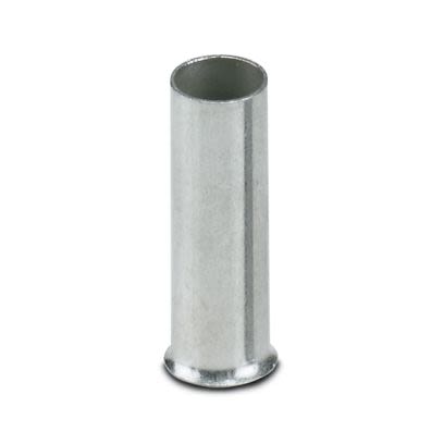 Phoenix Contact Ferrule, 12 mm Pin Length, 3.5 mm Pin Diameter, Silver to 10 AWG Wire Size