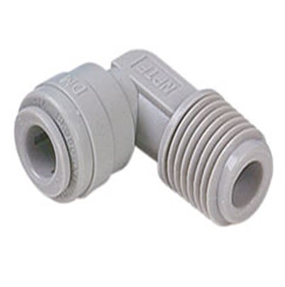 Norgren Pneufit Acetal (POM) Push-in Fittings Series, D24450628, 1/4 in, ISO R, UNF, ISO G, NPT