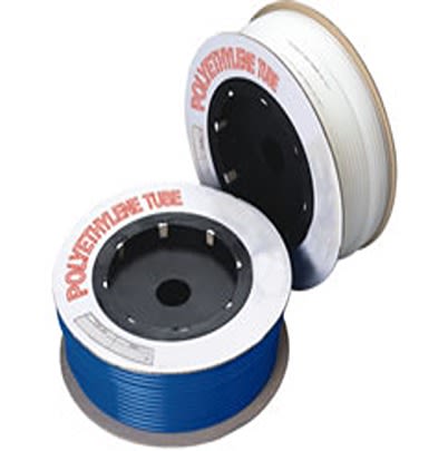 Norgren Linear Low Density Polyethylene, Flexible Tubing, 9 ID, 1 mm OD, Natural, 100 mm