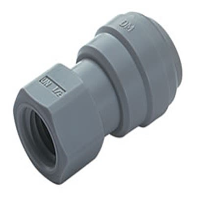 Norgren Pneufit D Series, D242C0428, Female, 1/4 in, ISO G, ISO R, NPT, UNF