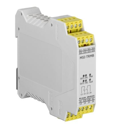 Leuze MSI-TRM Safety Relay, 2 Safety Contacts