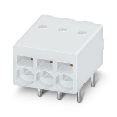 Phoenix Contact PTSM Series PCB Terminal Block, 6-Contact, 2.5 mm Pitch, Wave Soldering Mount, 1 Row