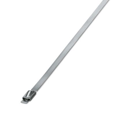 Phoenix Contact Cable Tie, Standard, 360 mm x 4.6mm, Silver Polyamide