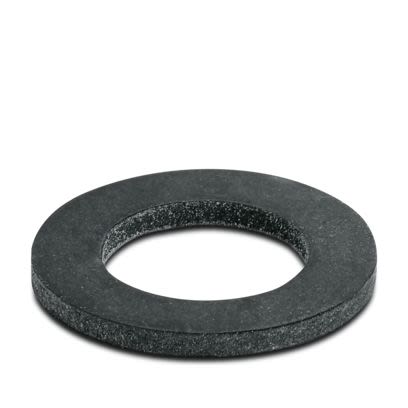 Phoenix Contact Perbunan Flat Gasket Gasket, 12 mm ID, 20 mm OD