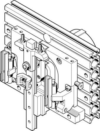 Festo Replacement Parts for Pneumatic Cylinders & Actuator HSP-25-AP, For Use With Industrial Robot