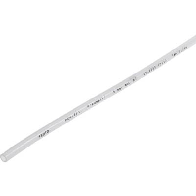 Festo Polyethylene, Flexible Tubing, 9.5 mm ID, 14 mm OD, Natural