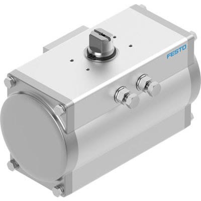 Festo DFPD Series 8 bar Double Acting Action Pneumatic Rotary Actuator, 240 mm Bore, 90 °