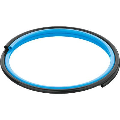 Festo Thermoplastic Elastomer, Hose Pipe, 5.7 mm ID, 8 mm OD, Black, Blue