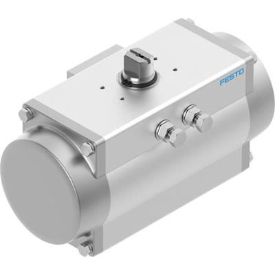 Festo DFPD Series 8 bar Single Acting Action Pneumatic Rotary Actuator, 240 mm Bore, 90 °