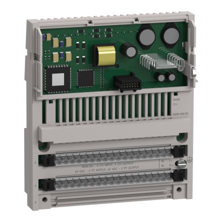 Schneider Electric 170AM Series PLCs-Programmable Logic Controller, Discrete, Analogue Output, 8-Input, Analogue Input