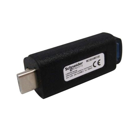 Schneider Electric Straight- 1 Port Type USB Type C IP20 USB Connector