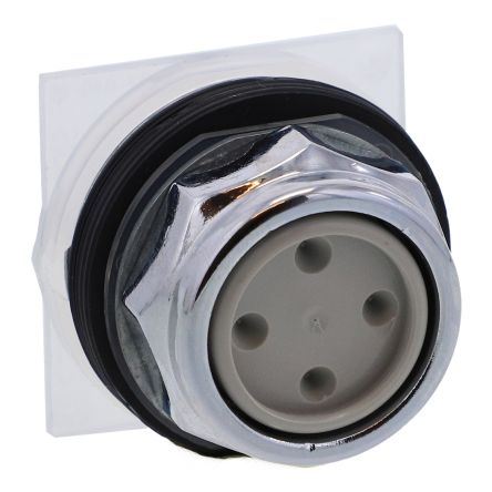 Schneider Electric 9001 Series Spring Return Push Button Head, 30 mm Cutout