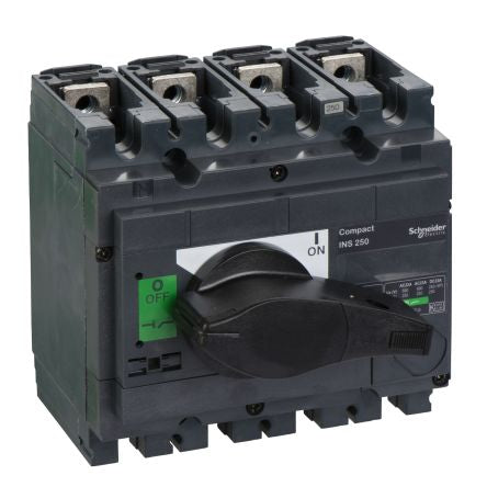 Schneider Electric Switch Disconnector, 4-Pole, 250A