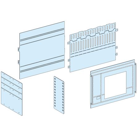 Schneider Electric LVS Series Front Plate for Use with Enclosure