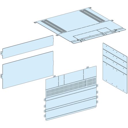 Schneider Electric LVS Series Sheet Steel Cover for Use with Enclosure x 300 mm x 575mm