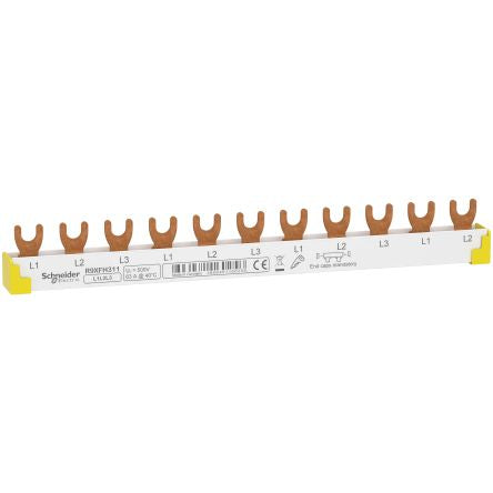 Schneider Electric Resi9 Resi9 3 Phase Busbar, 400 V, 18 mm Pitch