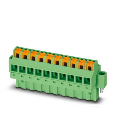 Phoenix Contact 1861470 Series PCB Terminal Block, 3-Contact, 5.08 mm Pitch, 1 Row
