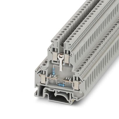 Phoenix Contact 2941662 2941662 Series Component Terminal Block Grey, 2.5mm², 2-Level, Screw