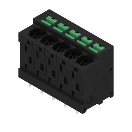 Weidmüller OMNIMATE4.0 Series PCB Terminal, 5-Contact, 5 mm Pitch, PCB, 1 Row