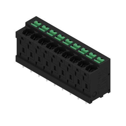 Weidmüller OMNIMATE4.0 Series PCB Terminal, 9-Contact, 5 mm Pitch, PCB, 1 Row