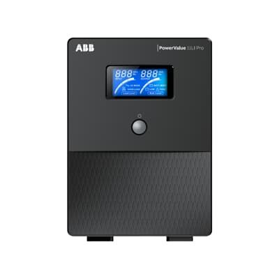 ABB 230V ac Input Uninterruptible power supply, 1500 VA, 4NWP100173R0001 900 W 4NWP100