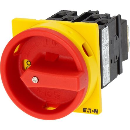 Eaton 3-Pole Panel Mount Isolator Switch -, IP65, 100A, 5.5 kW