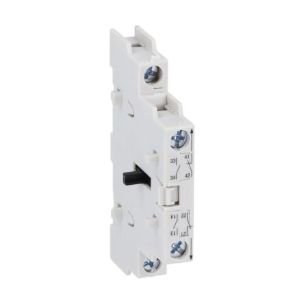 Lovato Switch Disconnector Auxiliary Switch 1 NO/1 NC, GAX Series for Use with GA-A, GA063SA & GA-D