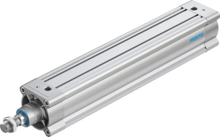 Festo Pneumatic Piston Rod Cylinder - 1383343 80 mm Bore, 400 mm DSBC Series, Double Acting Acting