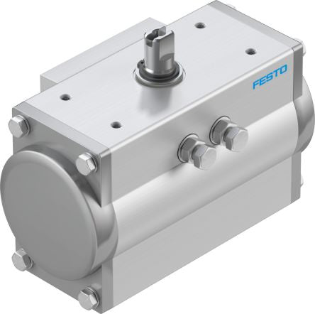 Festo DFPD Series 8 bar Double Acting Action Pneumatic Rotary Actuator, 20 mm Bore