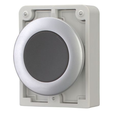 Eaton RMQ Titan M30 Series Black Momentary Push Button Switch, 30 mm Cutout, IP67