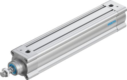 Festo Pneumatic Piston Rod Cylinder - 2125495 63 mm Bore, 300 mm DSBC Series, Double Acting Acting