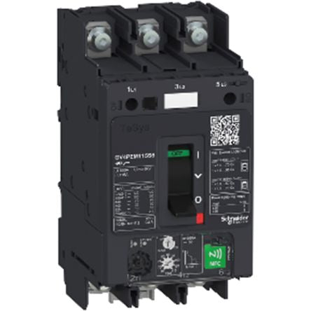 Schneider Electric TeSys GV4PEM Thermal Circuit Breaker - 3-Pole, DIN Rail, 25A Current Rating, 100 kA, 690V ac