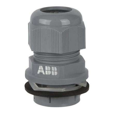 ABB NPG Series Black Nylon Cable Gland, M32 Thread, 15 mm min., 21 mm max., IP66, IP68